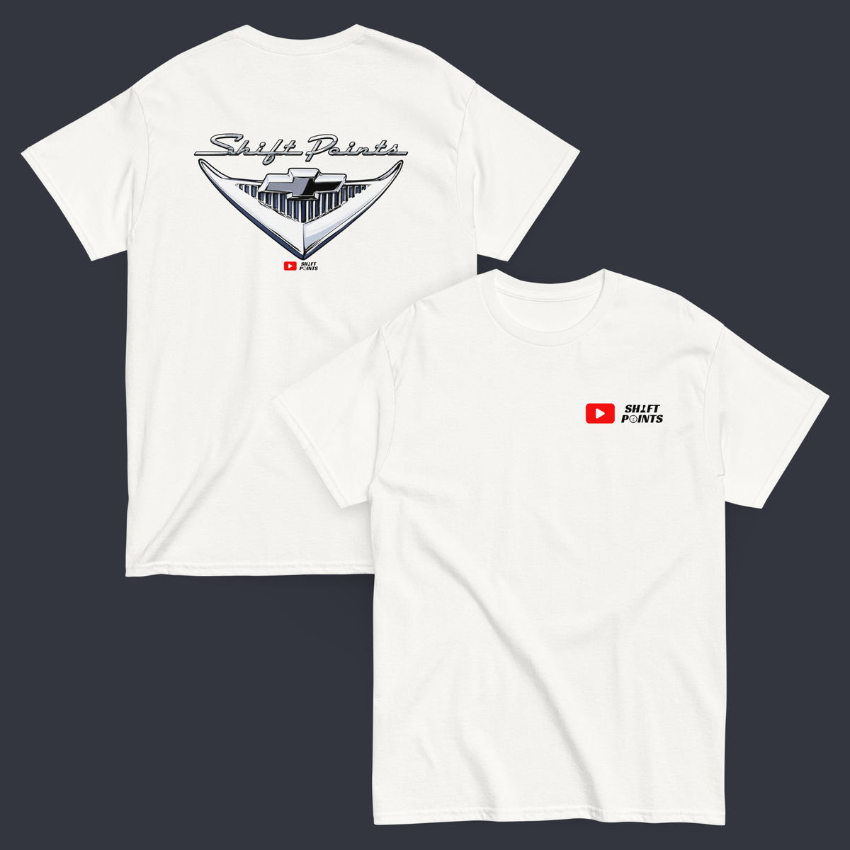 A PREORDER: 1955 Chevy V8 Emblem T-Shirt