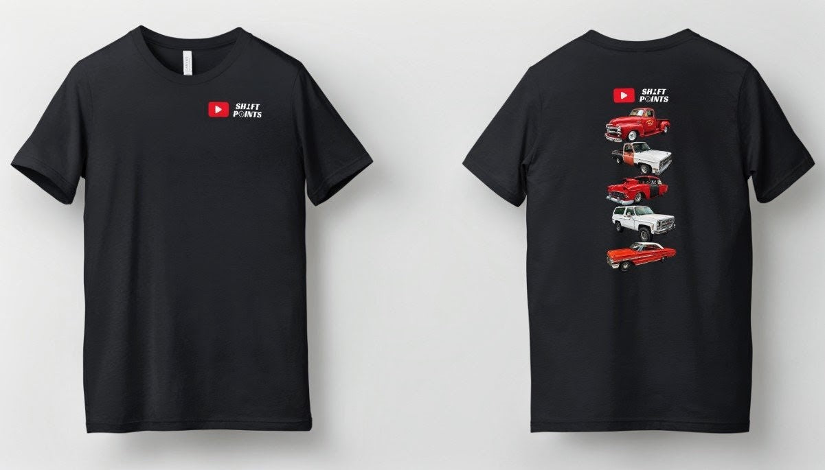 A PREORDER: Shift Points Vehicle T-Shirt