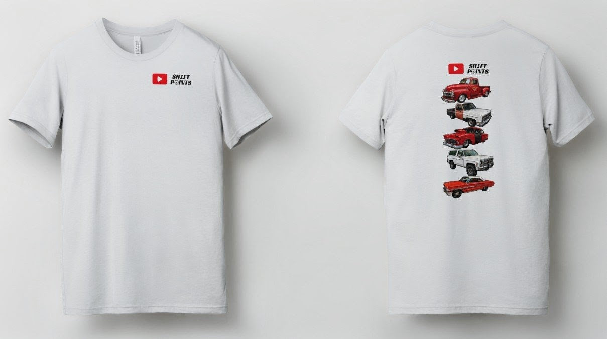 A PREORDER: Shift Points Vehicle T-Shirt