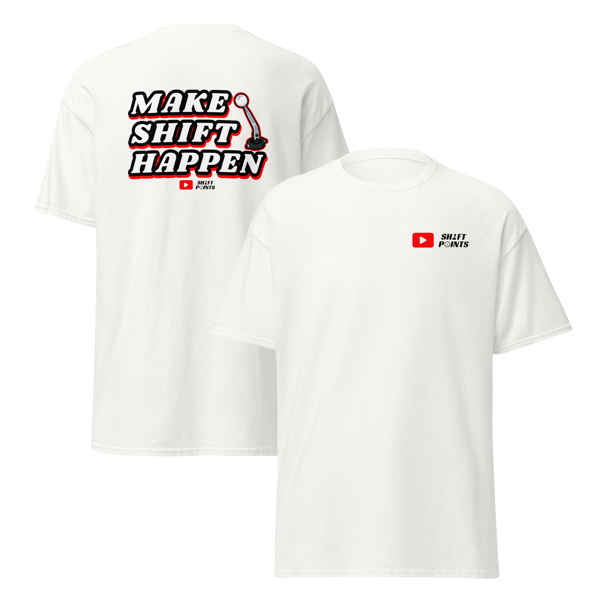 A PREORDER: Make Shift Happen T-Shirt